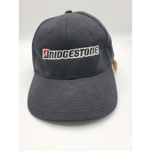 Bridgestone Baseball Cap Hat‎ Black Adjustable